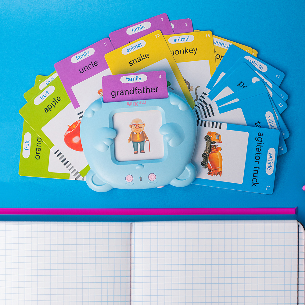 MaXlife MXLD-100 Educational Toy for Learning English Words, Blue
