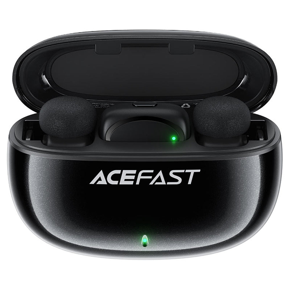 Acefast R2 Lavalier, USB-C, Set of 2 pieces, Black