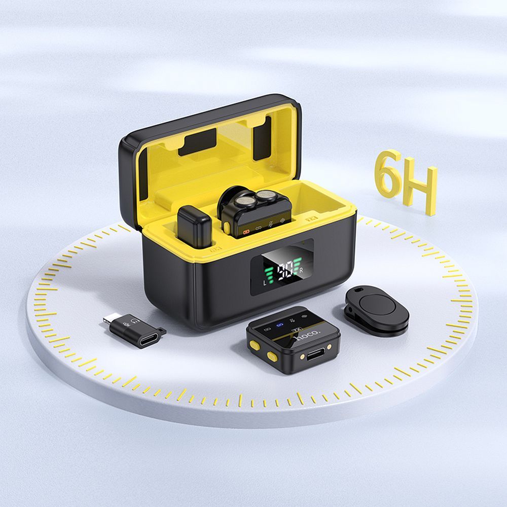 HOCO L17 Lavalier, USB-C / Lightning, Set of 2 Pieces, Black