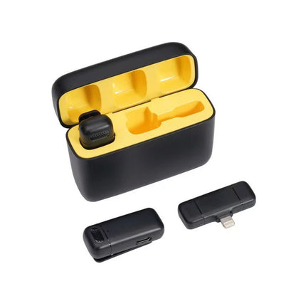 Techsuit LW3 Lavalier, Lightning, Set of 2, Black