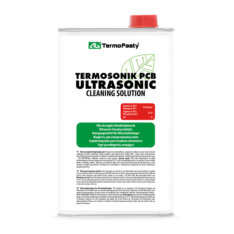 Ultrasonic Cleaning Liquid AG Thermal Pastes for PCB, 1l ART.AGT-200