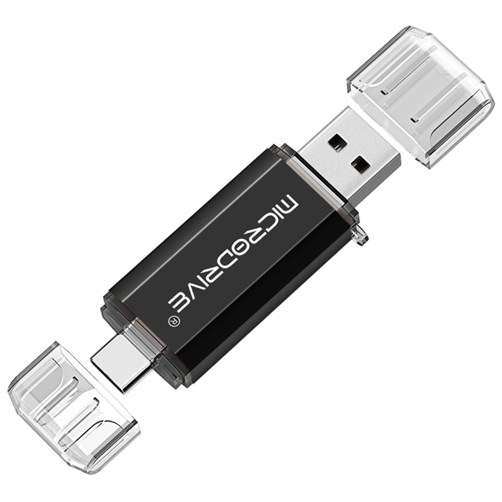 USB-A / USB-C MicroDrive External Memory, 64Gb