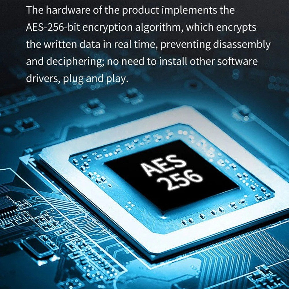 External USB-A 3.0 OEM XC002 KeySecure Memory, 64Gb