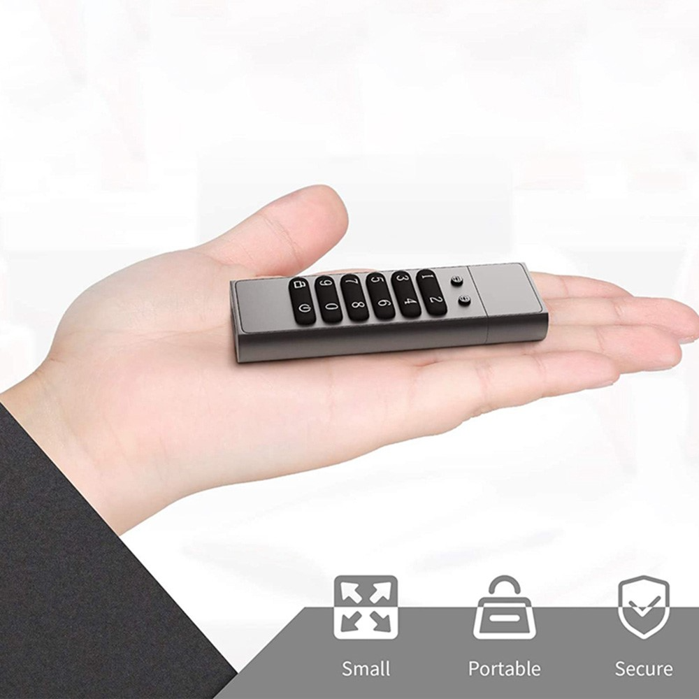 External USB-A 3.0 OEM XC002 KeySecure Memory, 64Gb