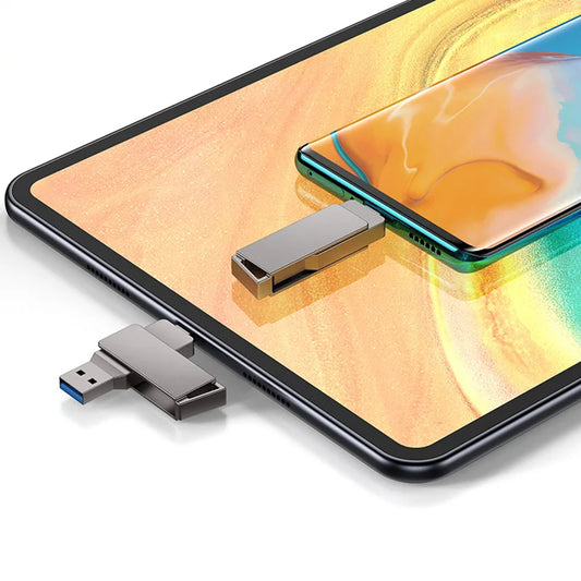 External Memory USB-A 3.0 / USB-C Techsuit THSM20, 128Gb