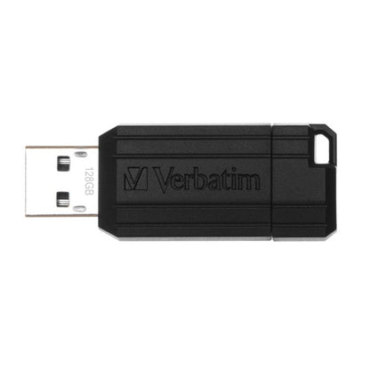 External USB-A Verbatim PenDrive Pinstripe, 128Gb