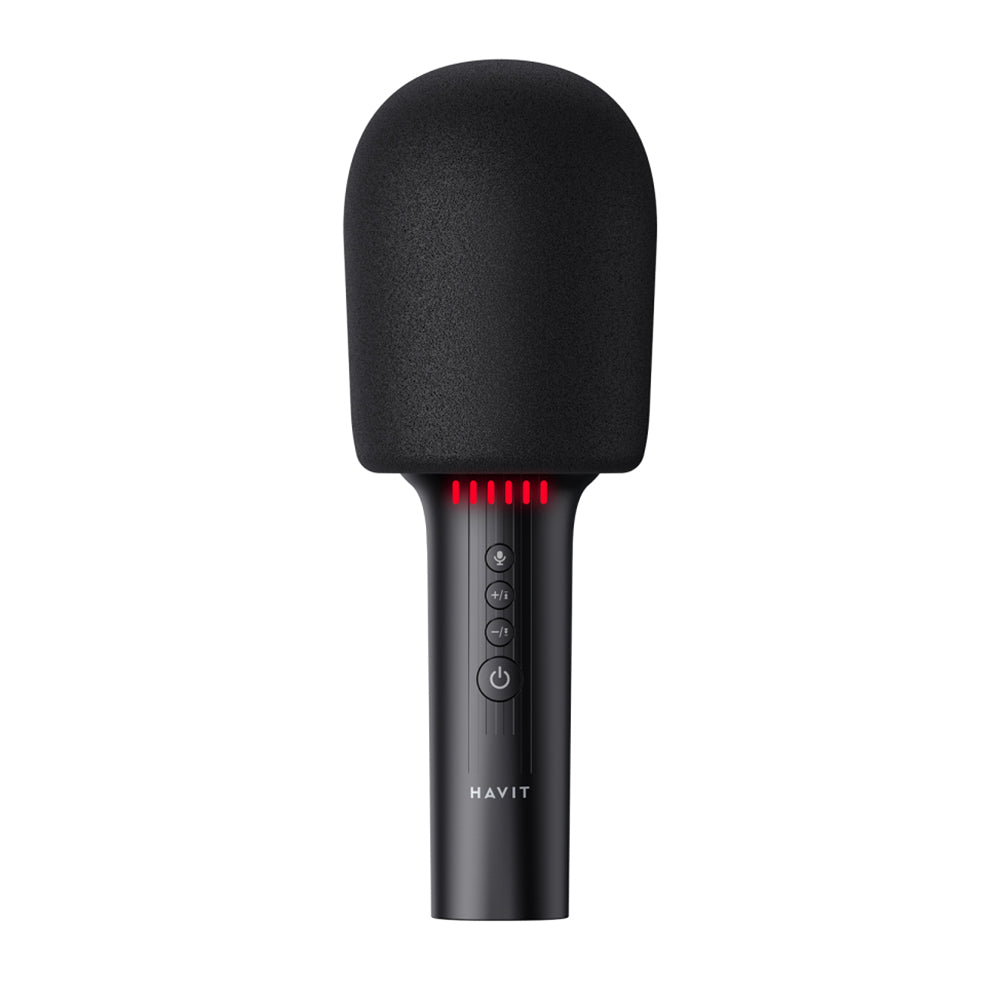 HAVIT SK851BT Karaoke Bluetooth Microphone, Black