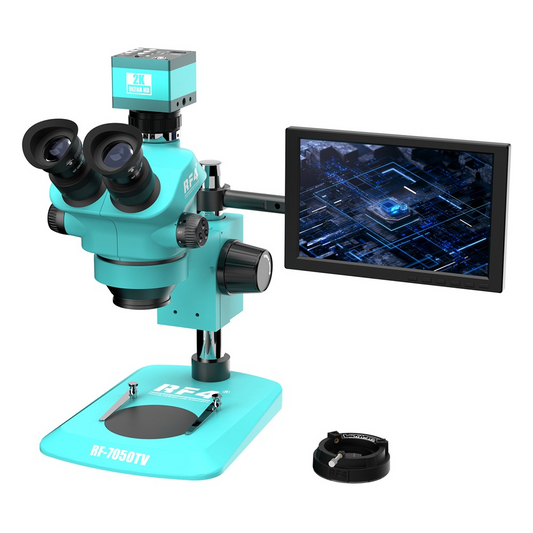 Microscope with Monitor and Camera RF4 RF-7050TV + 2KC2PRO + S010