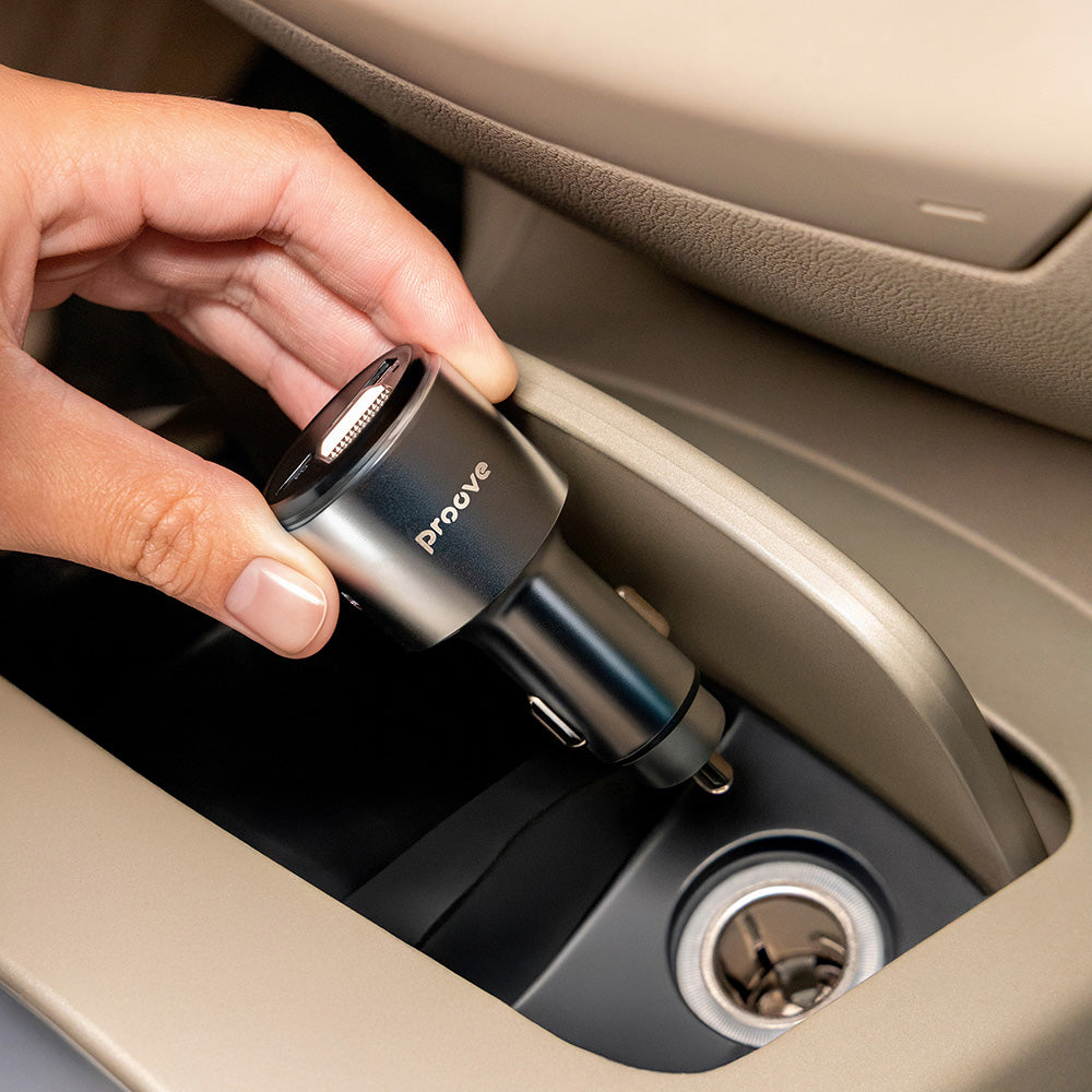 Proove Bluetooth FM Modulator, 1 x USB-A - 1 x USB-C FMPD30110006