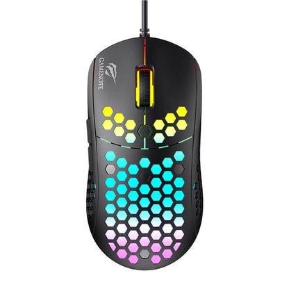 Wired USB Gaming Mouse HAVIT MS1032, RGB, 800DPI - 6400DPI, Black