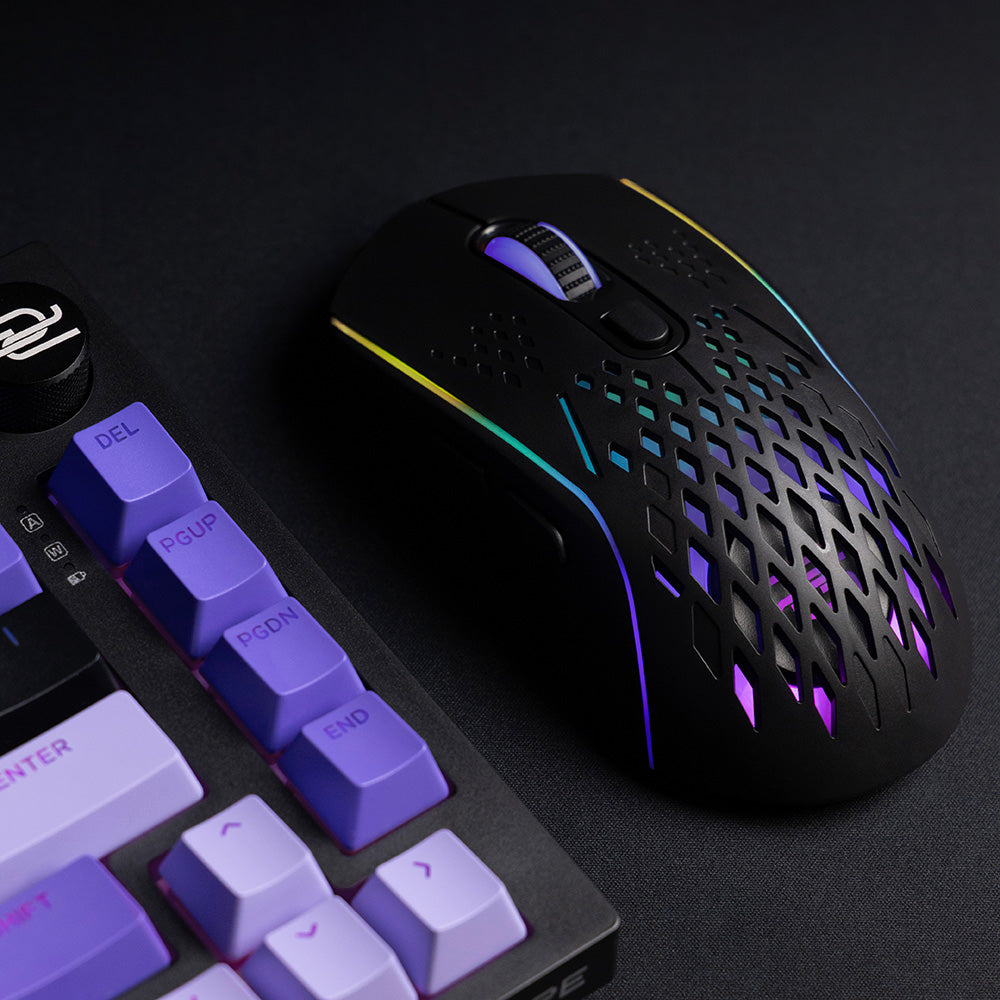 Proove Buzz Wireless Gaming Mouse, RGB, 800DPI - 4800DPI, White WMBU00022402