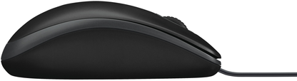 Wired USB Mouse Logitech B100, 1000DPI, Black 910-003357