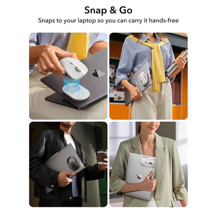 ESR MagMouse Wireless Mouse, 800DPI - 4800DPI, Black