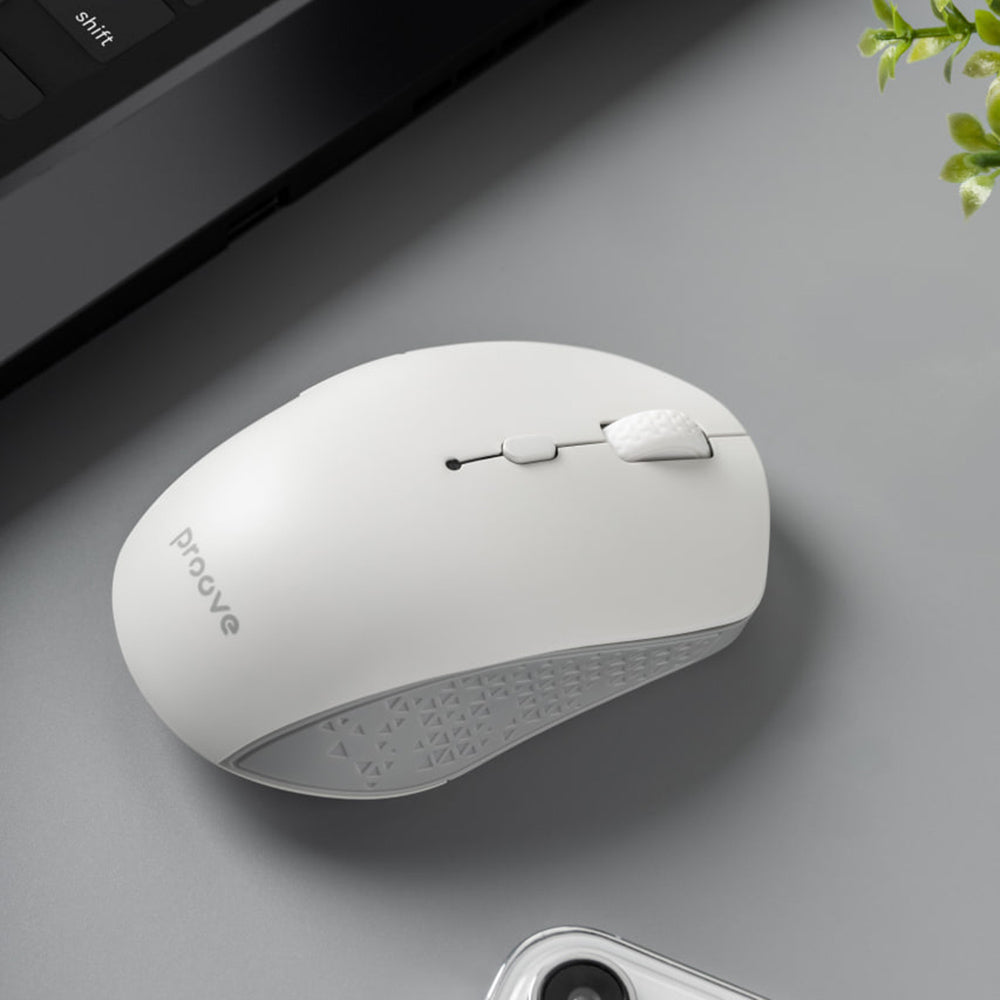 Proove Sweeper Wireless Mouse, 800DPI - 1600DPI, BT / Wi-Fi, Black WMSW00011001