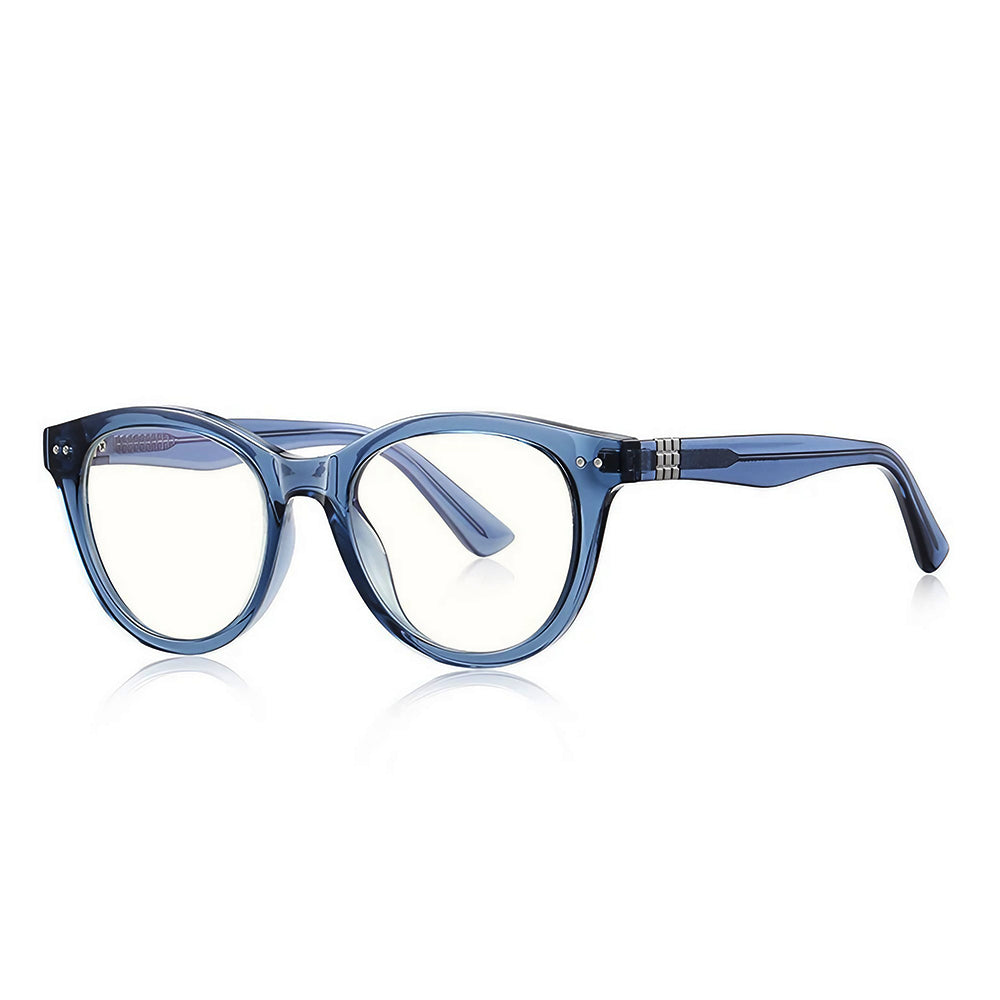 Techsuit 2231 Men's Computer Glasses, Anti-Blue Light, Blue