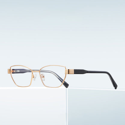 Techsuit 3162 Women's Computer Glasses, Anti-Blue Light, Gold