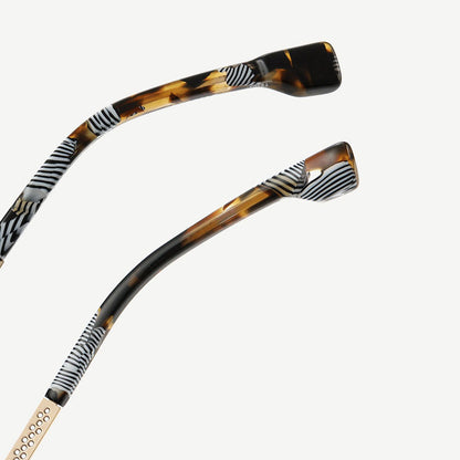 Techsuit LS202 Women's Computer Glasses, Anti-Blue Light, Green