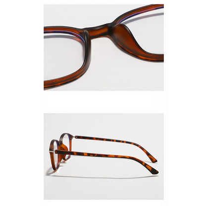 Unisex Techsuit 6635 Computer Glasses, Anti-Blue Light, Light Brown