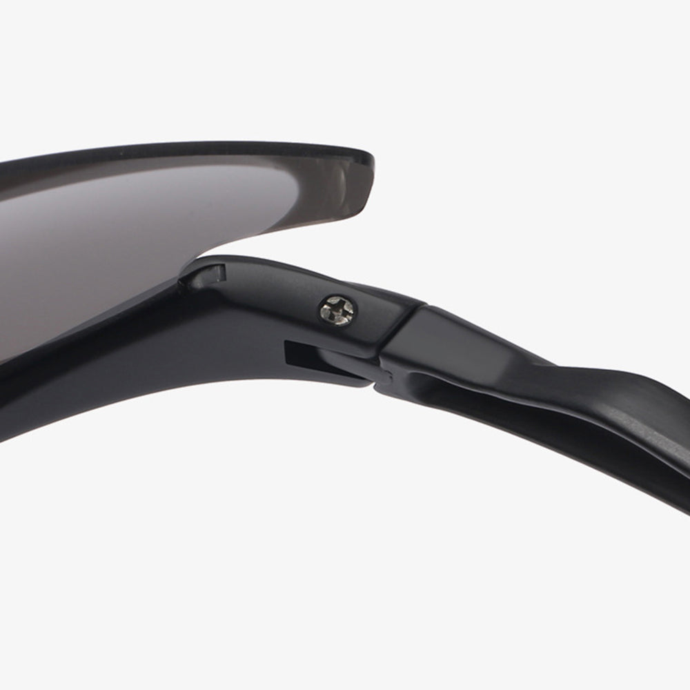 Unisex Techsuit 1806 Cycling Glasses, UV Protection, Black Blue Purple