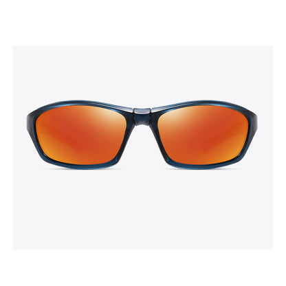 Unisex Cycling Glasses Techsuit 24101, Polarized, Black Purple