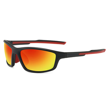 Unisex Cycling Glasses Techsuit 3047, UV Protection, Orange