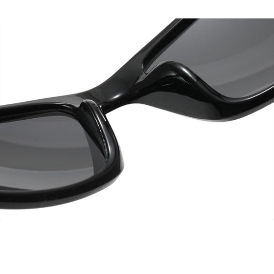 Unisex Cycling Glasses Techsuit 9937, Black Green