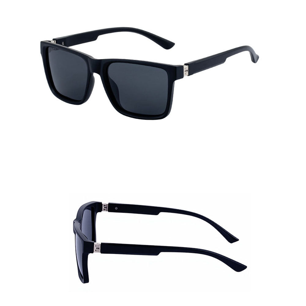 Men's Techsuit 8506 Sunglasses, Polarized, UV Protection, Matte Brown Gray