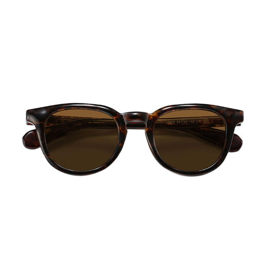 Men's Techsuit 8663 Sunglasses, Polarized, UV Protection, Brown
