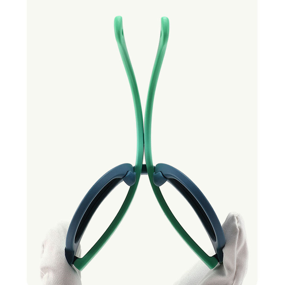 Techsuit 601 Kids' Sunglasses, Polarized, UV Protection, Black Gray