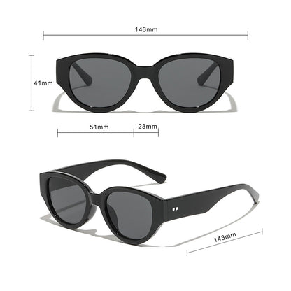 Techsuit 17002 Women's Sunglasses, Black