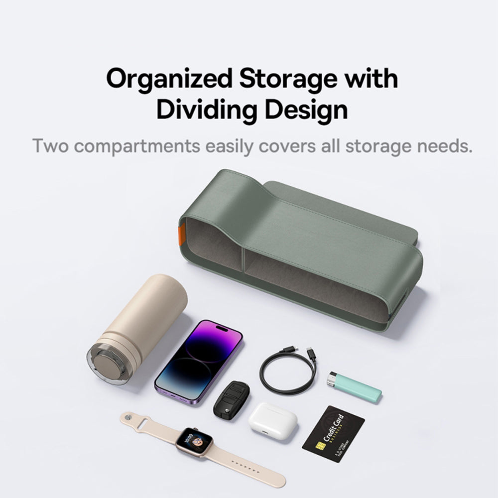 Baseus OrganizeFun Car Organizer for the space between the console and seat, Gray C20256502831-00