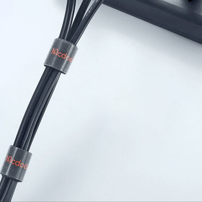 McDodo VS-0960 Cable Organizer Belt, Velcro, 1m, Black