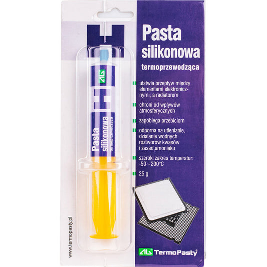 AG Termopasty Thermal Conductive Paste, Syringe Type, 25g ART.AGT-056