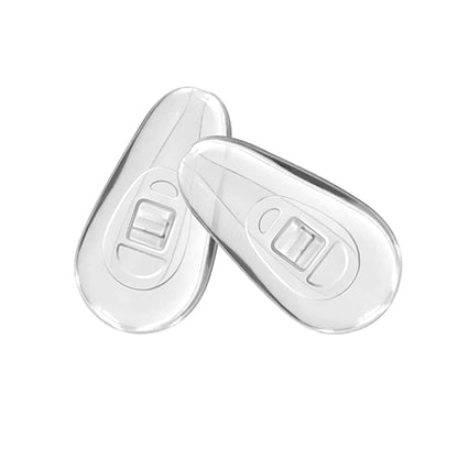 Silicone Nose Pads for Glasses and Techsuit ST1 Screwdriver, Set of 4 Pieces, Transparent