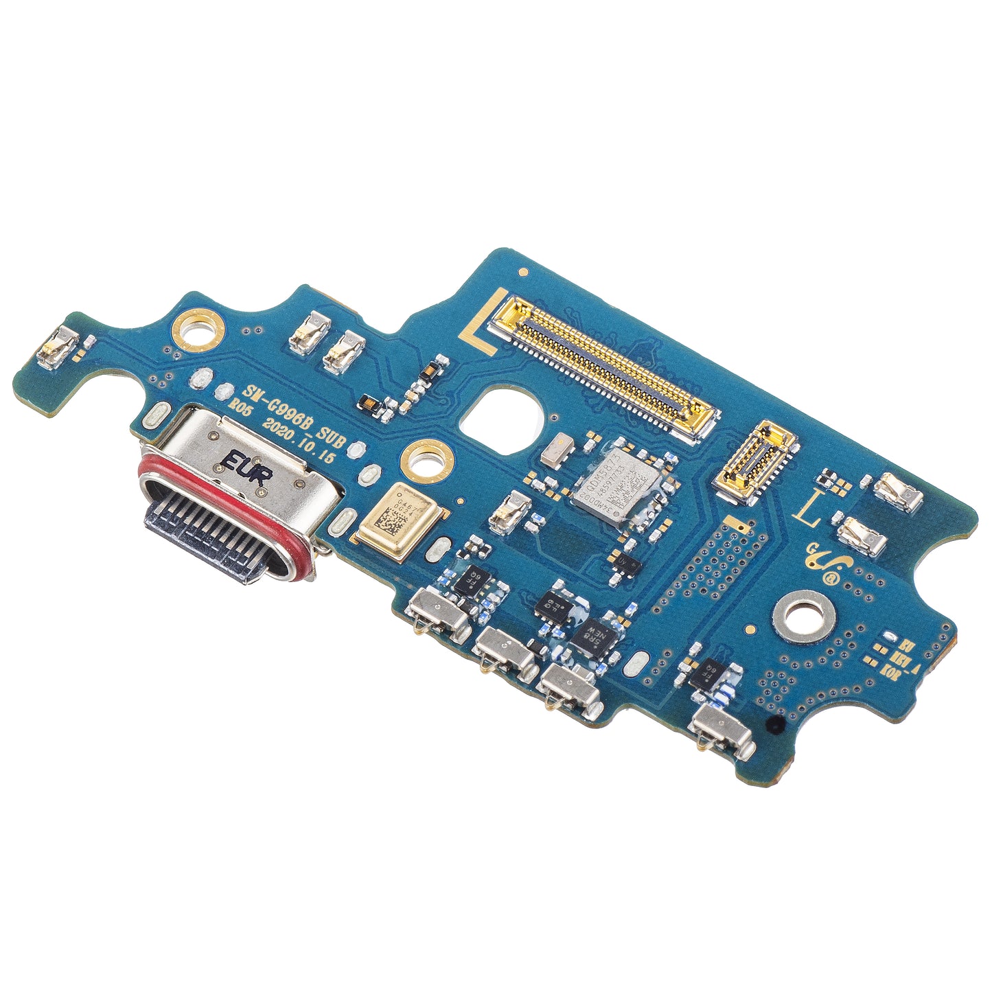Charging Connector Board - Microphone - SIM Reader Module Samsung Galaxy S21+ 5G G996