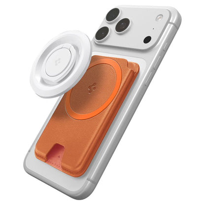 MagSafe Wallet, Spigen, Valentinus MagFit+, Orange AFA11340