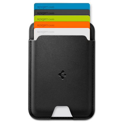 MagSafe Wallet, Spigen, Valentinus MagFit, Black AFA11337