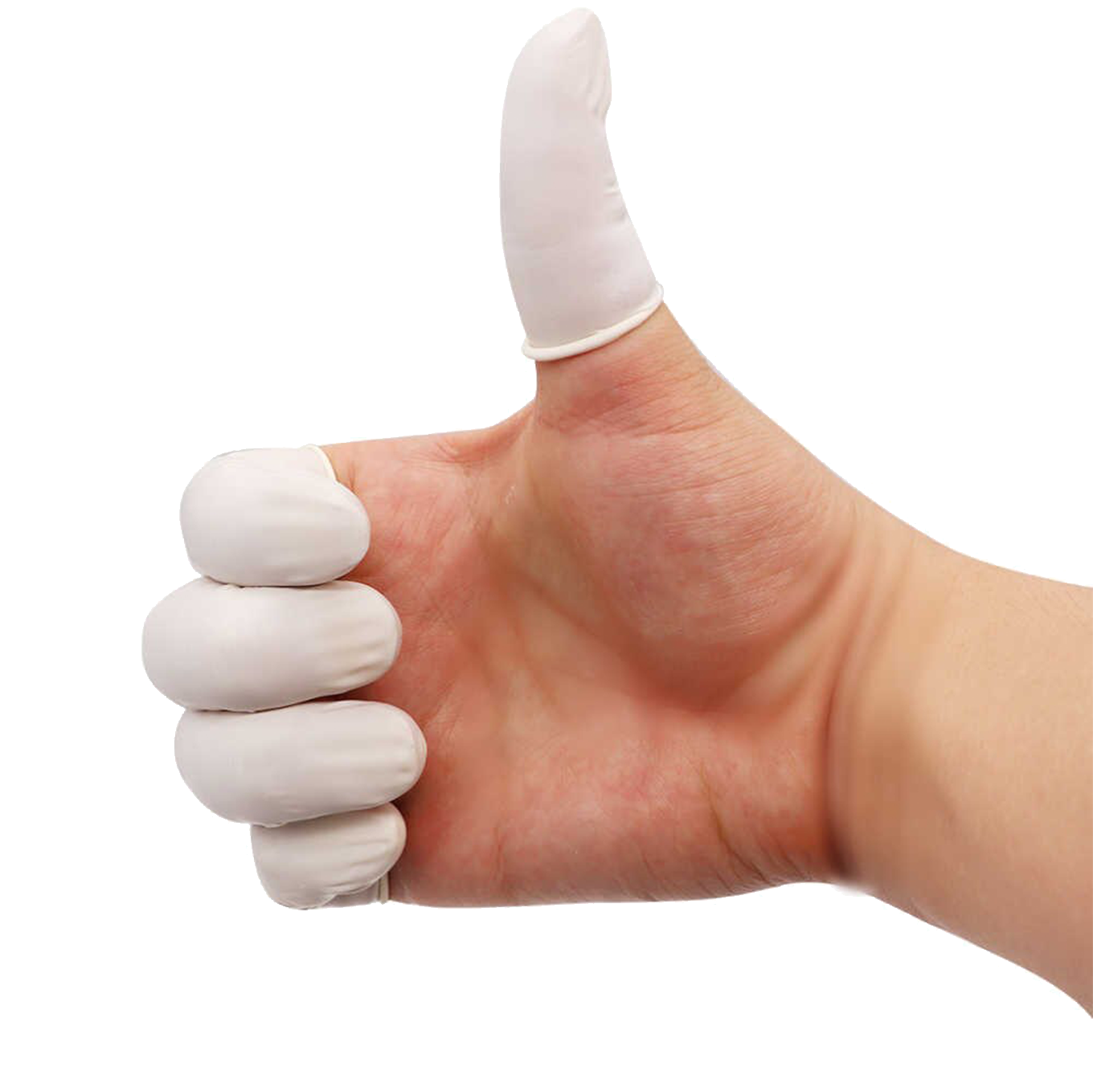 OEM Antistatic Latex Protection for Fingers, Set of 100 Pieces