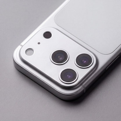 Tech-Protect Camalloy Fit+ Rear Camera Protection Frame for Apple iPhone 18 Pro Max, Aluminum, Silver
