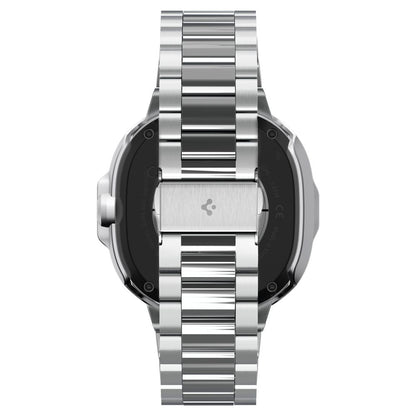 Spigen Tune Pro Pilot Protection Frame for Samsung Galaxy Watch8 Classic, Silver ACS10017