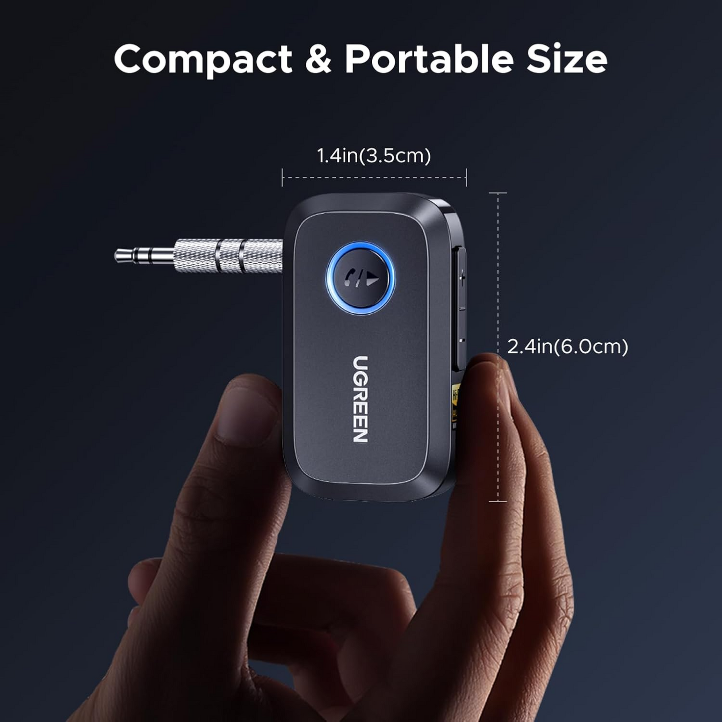 UGREEN BT509 Bluetooth Receiver (55546)