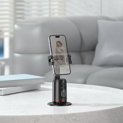 HOCO K23 Face Tracking 360 Stand, Universal, Black