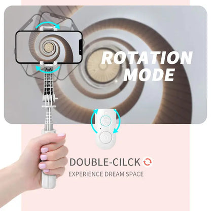 Selfie Stick Bluetooth Techsuit L08Mini, Universal, Black