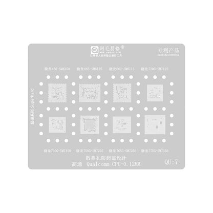Amaoe BGA Stencil for Qualcomm QU1-8 Series CPU