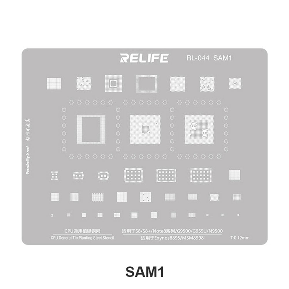 BGA Stencil Relife RL-044 V2.0 for Samsung Series CPU