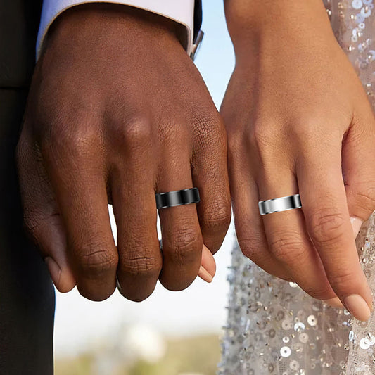 Smart Ring Techsuit R6, Size 8, Black