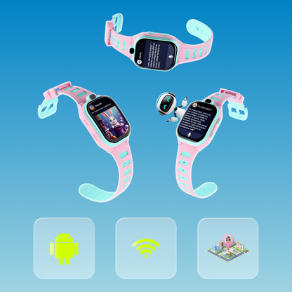 Smartwatch Forever Kids Boost KW-530 Call, Pink