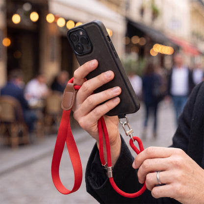 Techsuit UrbanLoop TLN9O Phone Lanyard, Dark Orange