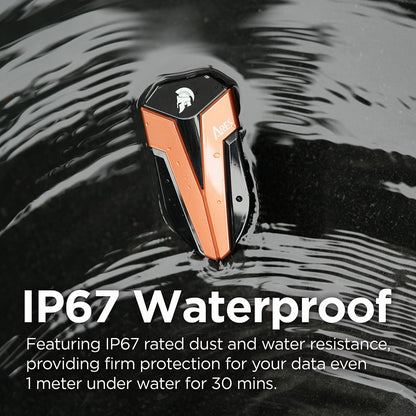 Solid State Drive (External SSD) Dato Ares Amber Shield, 2TB, Black ARSASE-2TB