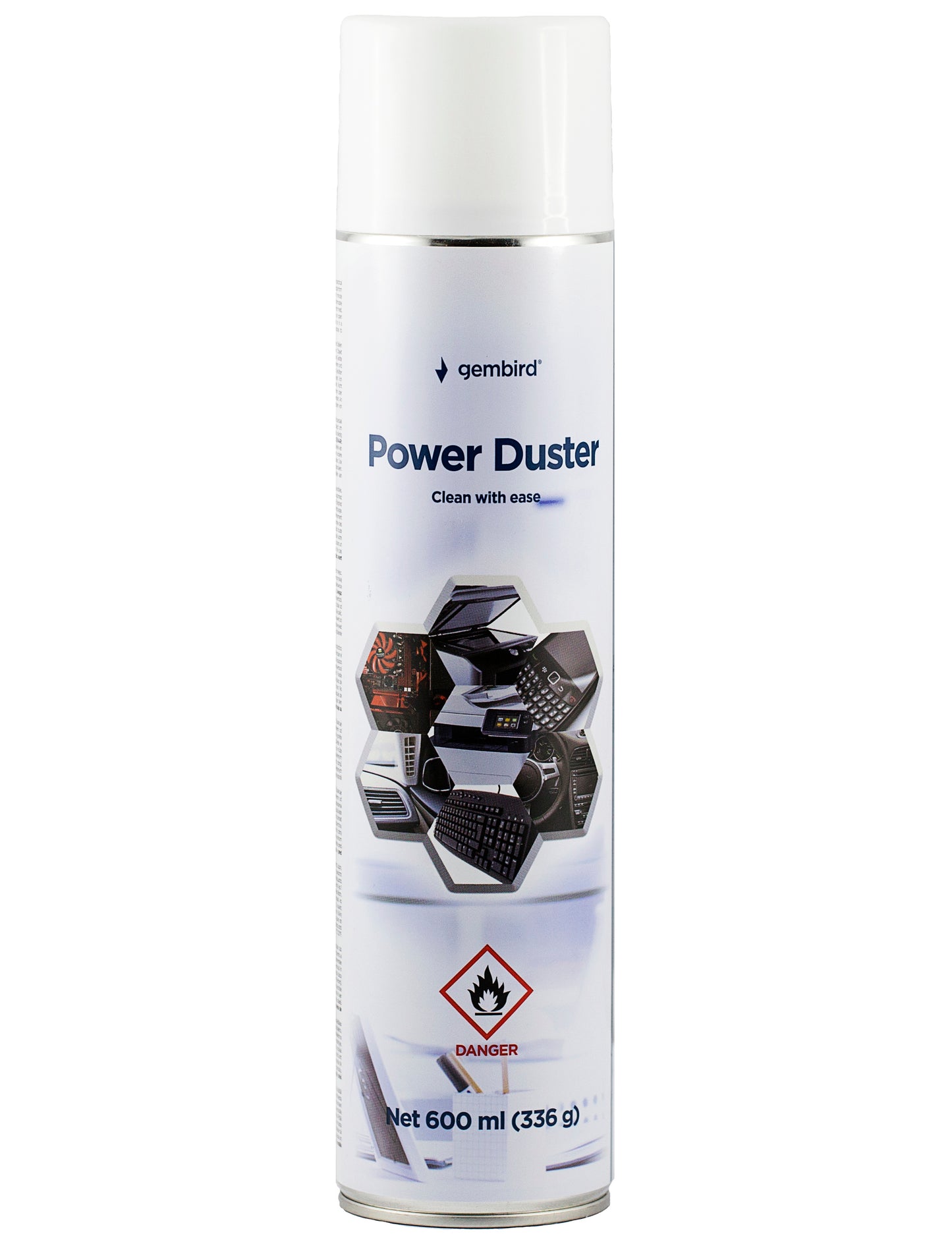 Gembird Compressed Air Spray, 600ml CK-CAD-FL600-01